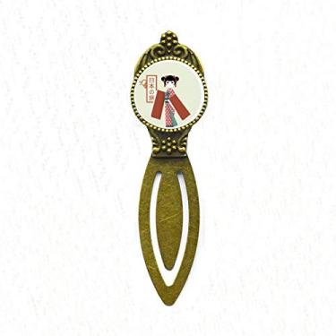 Imagem de Marcador de página tradicional japonês, retrô, marcador de página, etiqueta de escritório