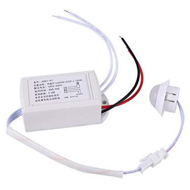 Imagem de Interruptor do sensor Taidda, sensor de movimento de controle de luz, 180V240V Sensor de luz de controle de sensor de movimento para lâmpada LED