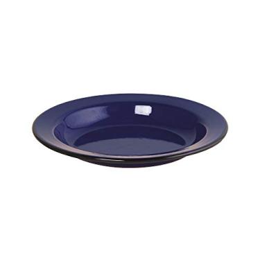 Imagem de Prato Fundo 22 Esmaltado Azul - 500 ml - Ewel