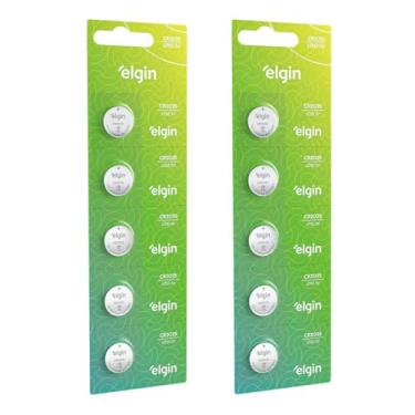 Imagem de Bateria/Pilha Tipo Moeda CR2025 2 Cartelas C/5 unidades Elgin