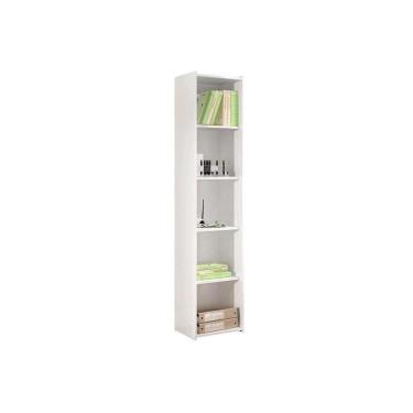 Imagem de Estante Livreiro Casal Esm206 C/ 4 Prateleiras Branco - Movelbento