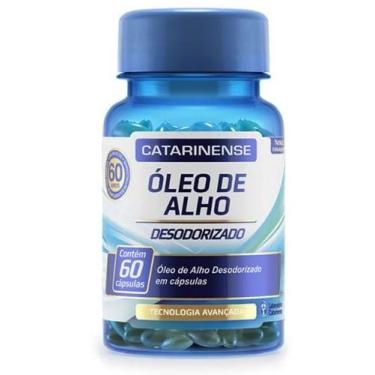 Imagem de Óleo De Alho Desodorizado Catarinense Com 60 Cápsulas