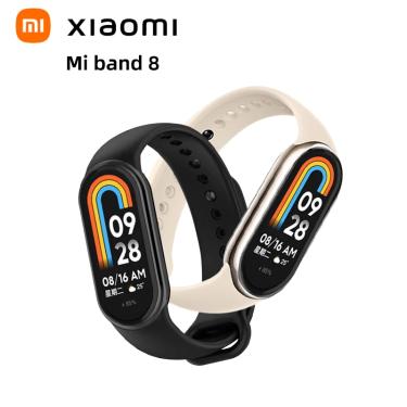 Imagem de Xiaomi-Mi Band 8 Pulseira Inteligente  7 Cores  Tela AMOLED  Miband 8  Oxigênio no Sangue