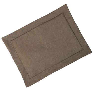 Imagem de Almofada de dormir para cães, esteira removível para dormir de cães Almofada impermeável para animais de estimação para casa interna Pet Shop para cães e gatos(marrom, M)