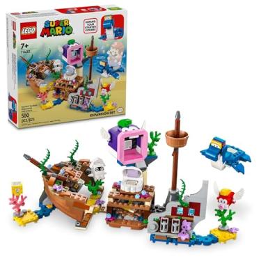 Imagem de LEGO Set Super Mario 71432 Dorrie e o navio afundado – Set de Expan 500 peças