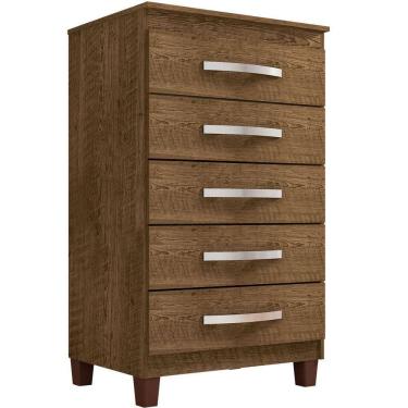 Imagem de Cômoda 5 Gavetas Cannes - Casa Chick