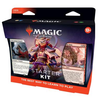 Imagem de Kit inicial Magic The Gathering 2022 com 2 decks + 5 raros