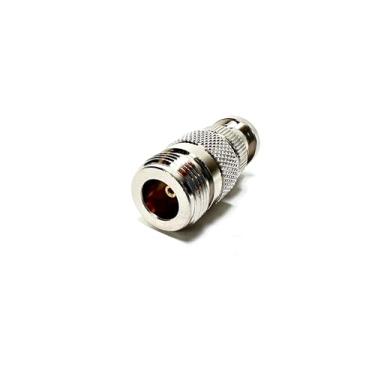 Imagem de GIZWIZ Adaptador coaxial RF BNC plugue macho para conector fêmea UHF 2 peças
