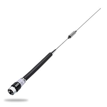Imagem de HYS Antena móvel CB, antena externa para carro de 27 MHz 11 metros, conector UHF-macho (PL259) de 40 polegadas para transceptor de veículo Midland Cobra Yaesu Uniden Icom rádio bidirecional
