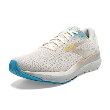 Imagem de Brooks Tênis de corrida masculino Ghost 16 Neutral, Coco/Azul/Amarelo, 42