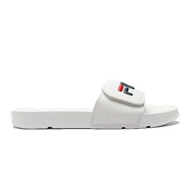 Imagem de Chinelo Fila Drifter VLC, Masculino Branco/Marinho/Vermelho 40
