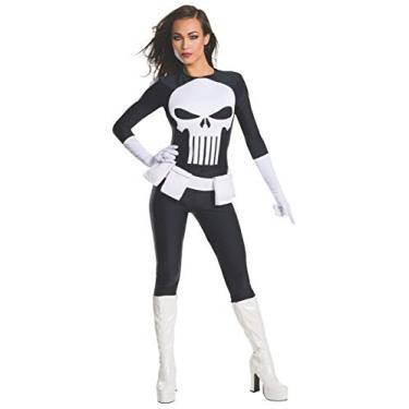 Imagem de Rubie's Universo Marvel Punisher Feminino, Conforme mostrado., Extra-Small