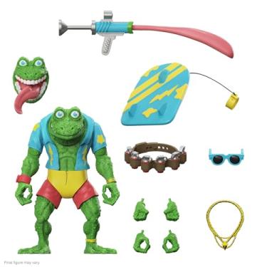 Imagem de Super7 Tartarugas Ninja Ultimates Genghis Frog Figura 18 cm