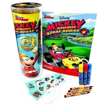 Imagem de Livro Disney - Tubos - Mickey Aventuras Sobre Rodas