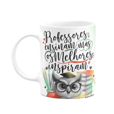 Imagem de Caneca Professor Coruja - Os melhores inspiram