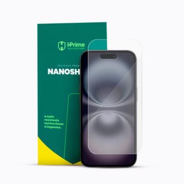 Imagem de Película Premium HPrime Nanoshield para iPhone 16 Plus