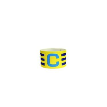 Imagem de Braçadeira de Capitao Listrada - Sem Marca, Amarelo