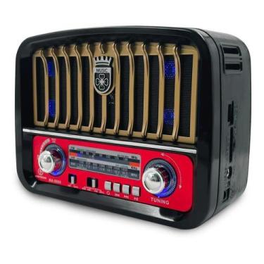 Imagem de Rádio Retro Bluetooh Am / Fm - Kapbom