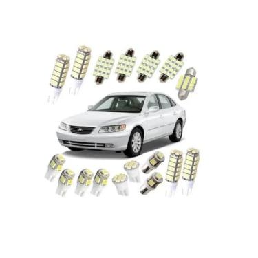 Imagem de Kit Lâmpadas Led Azera 2005 2006 2007 2008 2009 Teto Ré - Blue Lion