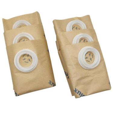 Imagem de Kit com 6un Saco Coletor Descartável para Aspirador Electrolux GT3000 