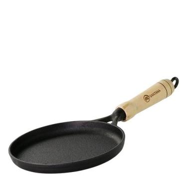 Imagem de Tapioqueira de Ferro Fundido Frigideira Para Tapioca 18cm Santana, Tap