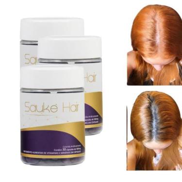 Imagem de Sauke Hair Premium Cabelos Pele Unhas Suplemento - Sauke Beauty