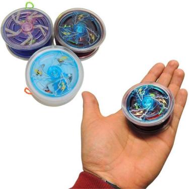 Imagem de Super Yoyo Ioio Profissional Rolamento Reponsavel Luz Led.  - APTOYS, 