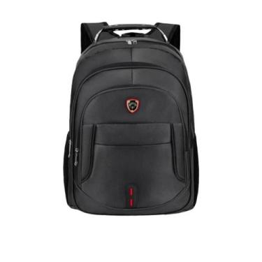 Imagem de Mochila Masculina Escolar Grande Reforçada Impermeável - JOY, Preto