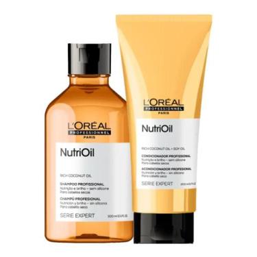 Imagem de Kit loreal nutrioil shampoo 300ml + condicionador 200ml