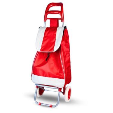 Imagem de Carrinho De Feira Dobrável - Suporta 30 Kg Diversos Modelos - Nybc, Fl
