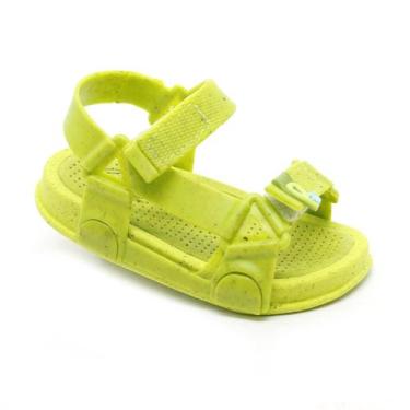 Imagem de Sandalia Papete Plugt Infantil Menina Menino BoraBora Fibras Naturais 