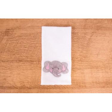 Imagem de Fralda Paninho de Boca Para Bebê Com Aplicações Estampas Femininas Bab