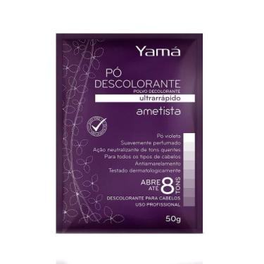 Imagem de Descolorante em Pó Yamá Amestista 50g - Embalagem com 12 unidades - Ya