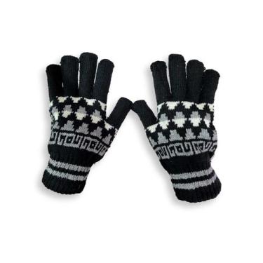 Imagem de Luva Quentinha Masculina Inverno Estampada  - Sarat Moda Indiana, Esta