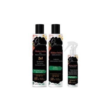 Imagem de Oxê Cosmetics Minhas Ondas Balm Máscara Hidratante e Gelatina Ativador