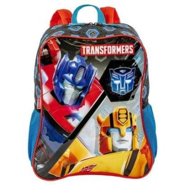 Imagem de Mochila de Costas Sestini Transformers M Cybertron Colorido-Unissex