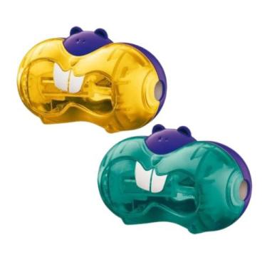 Imagem de Apontador Croc Croc Castor 2 Furos Unidade/Kit Maped, KIT 2 (AMARELO +