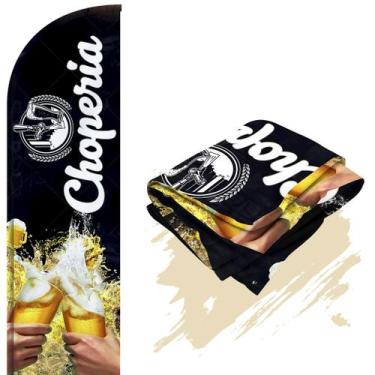 Imagem de Bandeira Para Wind Banner Dupla Face (só tecido) Choperia - Fadrix