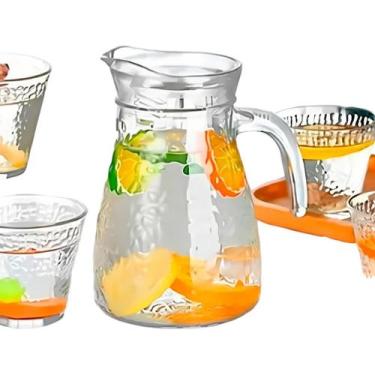 Imagem de Conjunto Com Jarra 1.050ml E 4 Copos 245ml - NoBrand