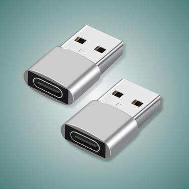 Imagem de Kit Cabo Adaptador USB Tipo C 3.0 2.0 Otg Para Pendrive Celular Tablet