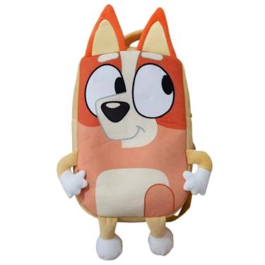 Imagem de Mochila Infantil De Pelucia Escolar Com Divisões - Bingo