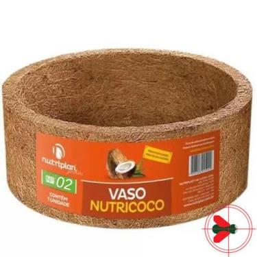 Imagem de Vaso De Fibra De Coco Nutricoco Nutriplan N 02