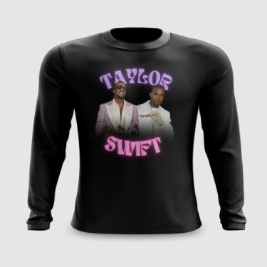 Imagem de Camiseta Manga Longa Taylor Swift Carnaval Meme - FABRIQUETA, P