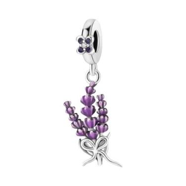 Imagem de Amuletos de Trevo Verde para Pulseira de Prata Esterlina 925 - Acessór