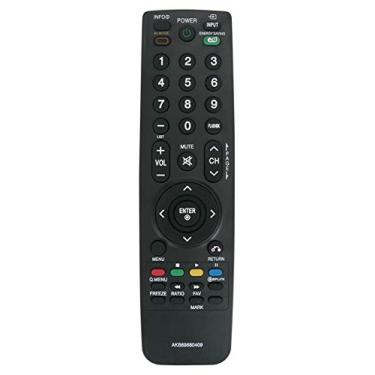 Imagem de Controle remoto de substituição AKB69680409 compatível com LG TV 42PQ30C 50PQ30C 60PS60C 42PQ31 50PQ31 50PS60C 50PS70 60PS70 50PS80 42PQ20 50PS60 50PQ220 0 42 unidades Q30 50PQ30 60PS80 42PQ30C-UA