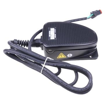 Imagem de YIHETOP Conjunto de interruptor de pé 227618GT 227618 compatível com Genie Z-80/60 Z-62/40 Z-45/25 S60 XC S-80 XC SX-105 XC SX-125 XC Substitua 228467GT 227515GT Pedal com arnês