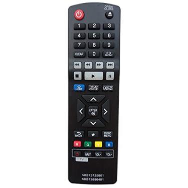 Imagem de Controle remoto universal compatível com LG AKB73735801 BP330 BP530 BPM53 Blu-Ray DVD Player