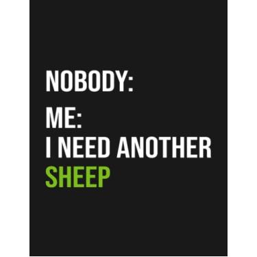 Imagem de Notebook: Funny Sheep Meme Sheep Lover Farm: Journal Notebook A Perfect Gifts For All Ages All Genders| 100 Pages, 8.5x11 Inches