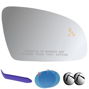 Imagem de EAP Vidro espelhado lateral do passageiro compatível com Hyundai KONA 2018-2023, aquecido com ponto cego 87621J9010