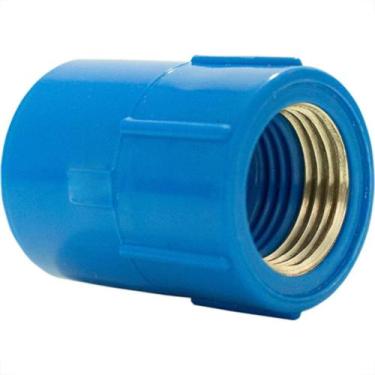 Imagem de Luva Azul Shiva 3/4 X 1/2 - Kit C/10 Unidades - Marca não Definida, Az